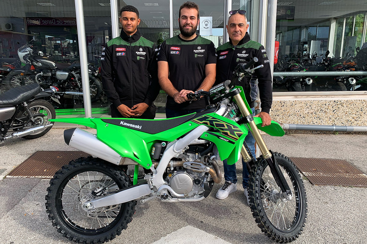 WILLIAM DHO REJOINT LE TEAM KAWASAKI JSL 83