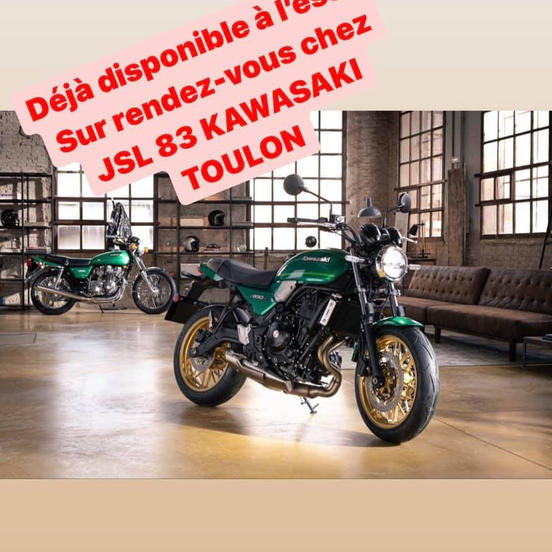 RETROVOLUTION chez JSL 83 KAWASAKI TOULON