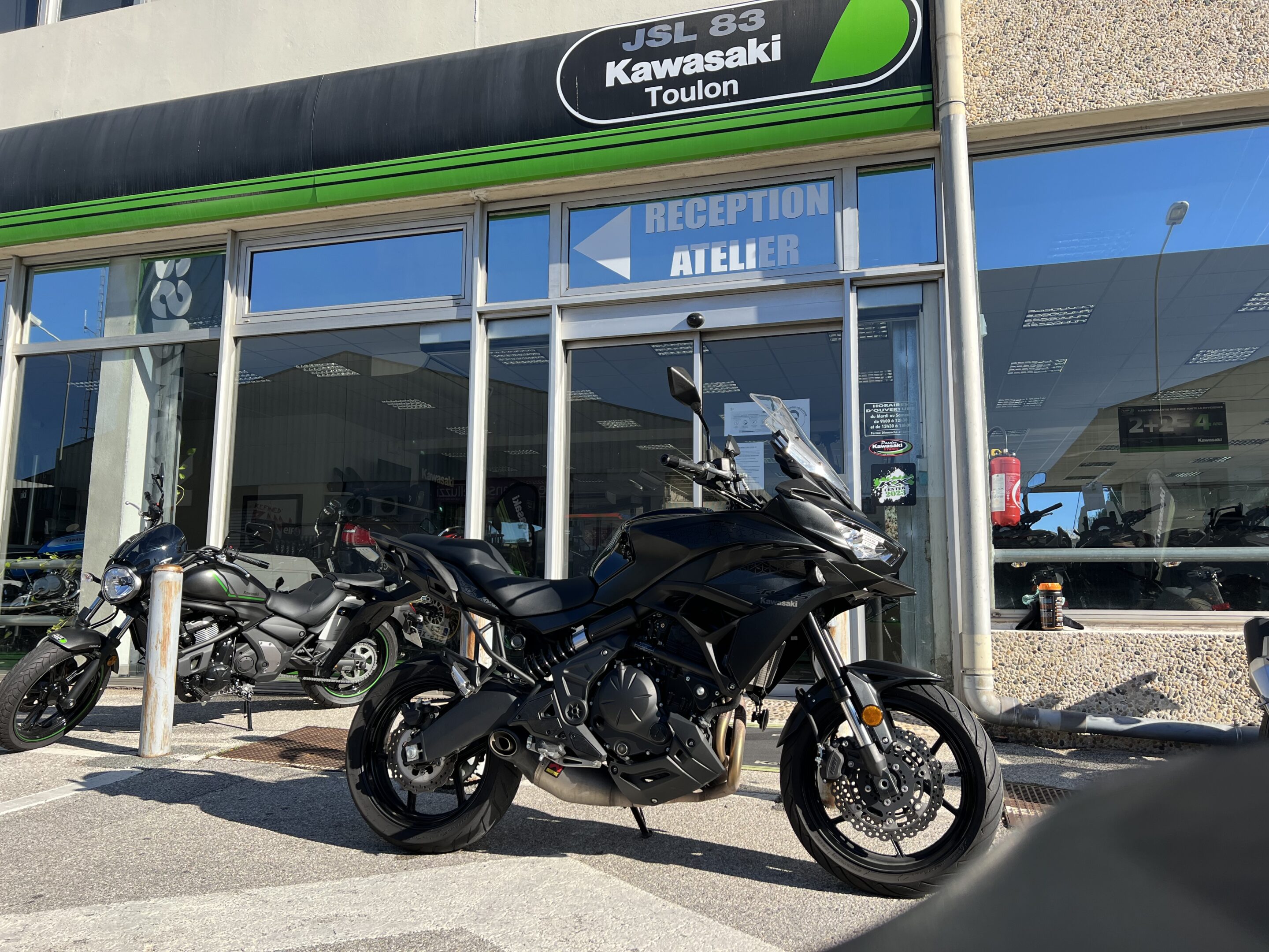 KAWASAKI VERSYS 650 2022 8 008 KM GARANTIE 18 MOIS