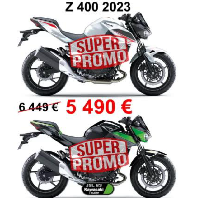 Z 400 en super promo chez JSL 83